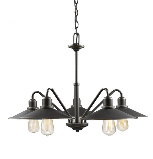 5 Light Chandelier | 613-5-OB