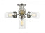 4 Light Semi Flush Mount | 617SF-PN