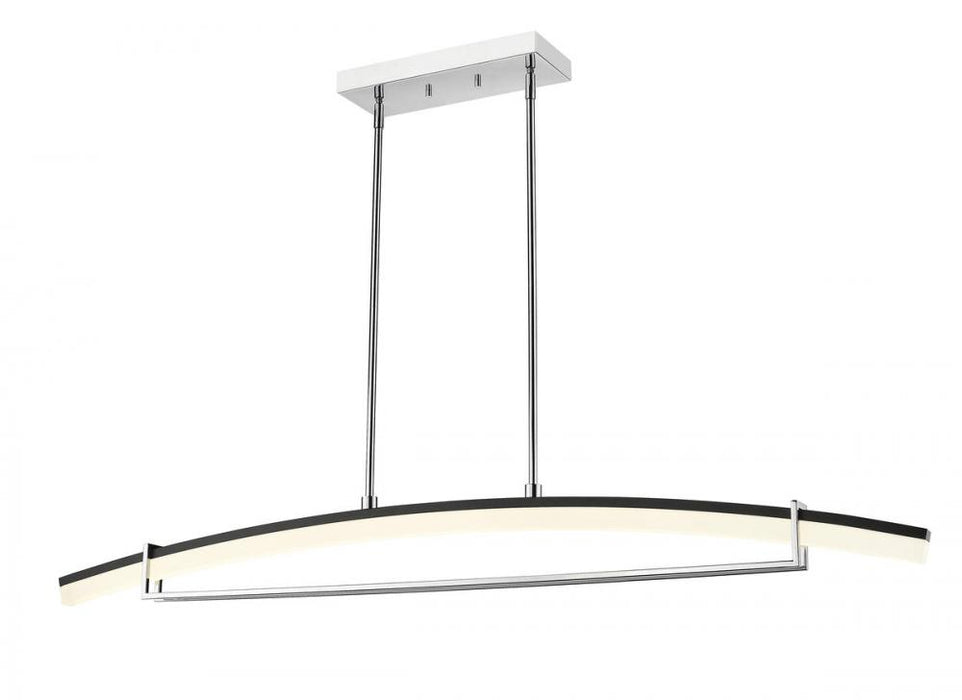 1 Light Linear Chandelier | 620-56-CH-LED