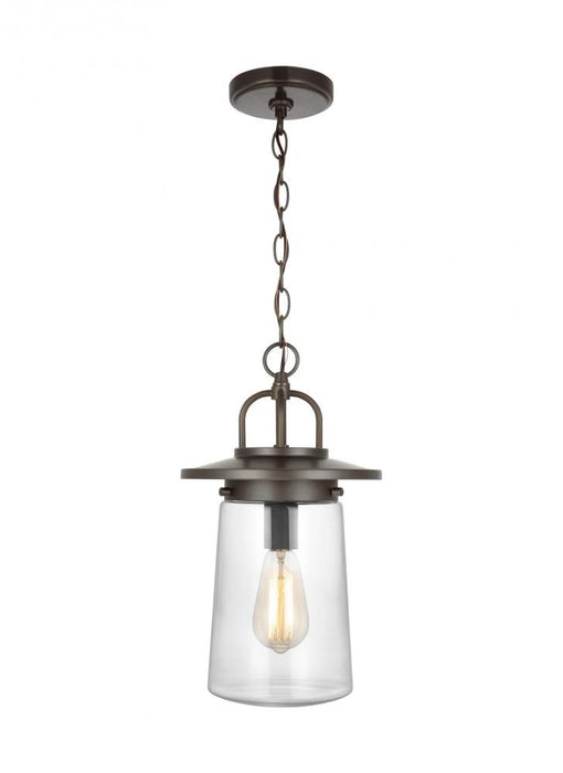 Tybee Casual 1-light Led Outdoor Exterior Ceiling Hanging Pendant In Antique Bronze Finish | 6208901EN7-71