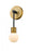 1 Light Wall Sconce | 621-1S-MB-FB