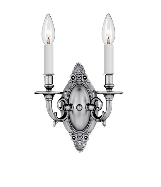 Crystorama 2 Light Verde Eclectic Sconce