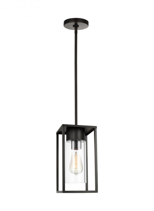 Vado Transitional 1-light Led Outdoor Exterior Ceiling Hanging Pendant Lantern In Antique Bronze | 6231101EN7-71