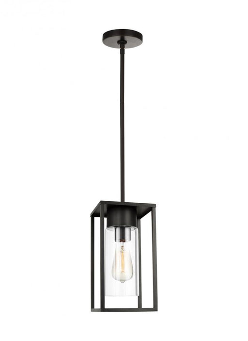 Vado Transitional 1-light Led Outdoor Exterior Ceiling Hanging Pendant Lantern In Antique Bronze | 6231101EN7-71