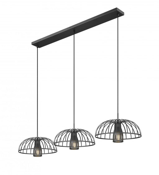 3 Light Linear Chandelier | 623P16-3L-MB