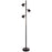  3 Light  Floor Lamp, Bk | 625LEDF-BK