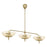 9 Light Linear Chandelier / Lustre Lineair 9 Light | 207786A