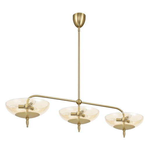 9 Light Linear Chandelier / Lustre Lineair 9 Light | 207786A