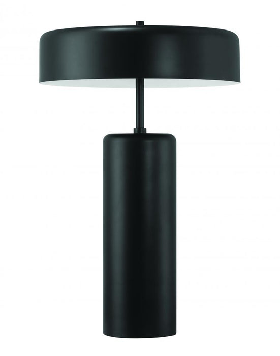 Craftmade 3 Light Table Lamp in Flat Black