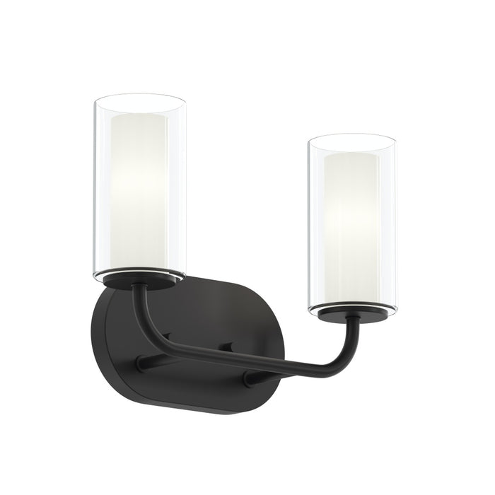 Mack Two-light Vanity Light With Layered Glass Shades | P300575-31M