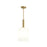 Reines One-light Pendant With Opal Glass Shade | P500516-191