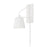 1-light Modern Metal Sconce In White | 651311WE
