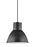 Generation Lighting Division Street contemporary 1-light LED indoor dimmable ceiling hanging single pendant light in sta