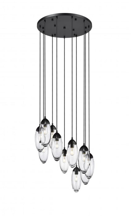 11 Light Chandelier | 651P-11R-MB