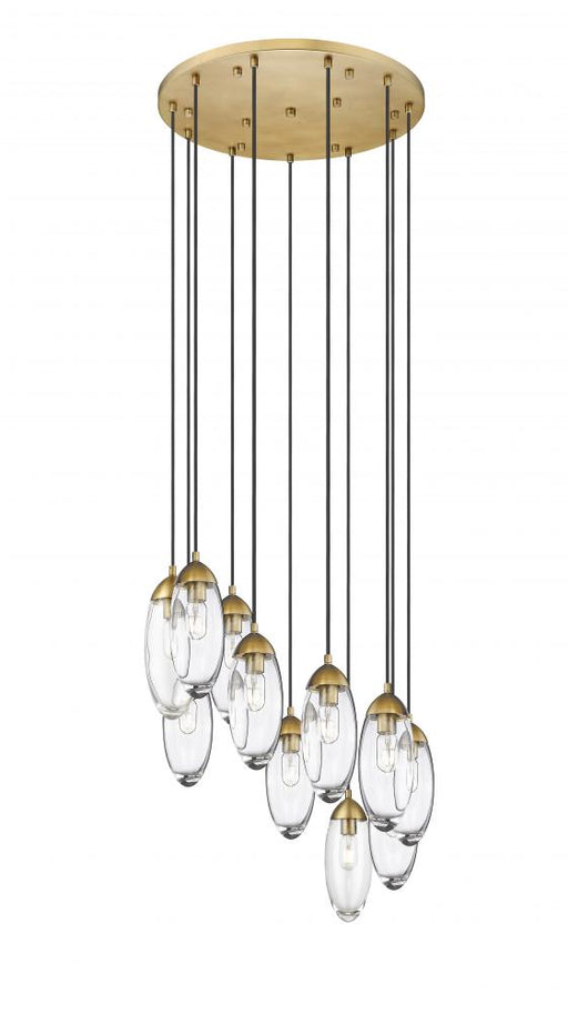 11 Light Chandelier | 651P-11R-RB