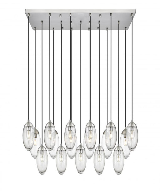 17 Light Linear Chandelier | 651P-17L-BN
