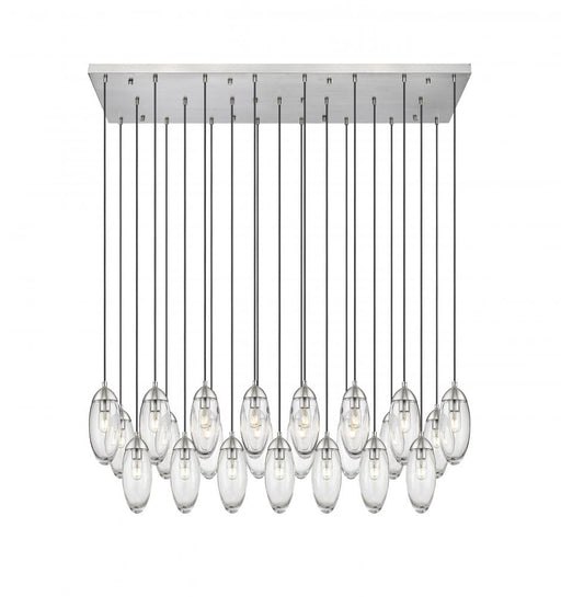 23 Light Linear Chandelier | 651P-23L-BN