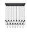 23 Light Linear Chandelier | 651P-23L-MB