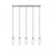 5 Light Linear Chandelier | 651P-5L-BN
