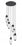 7 Light Chandelier | 651P-7R-MB