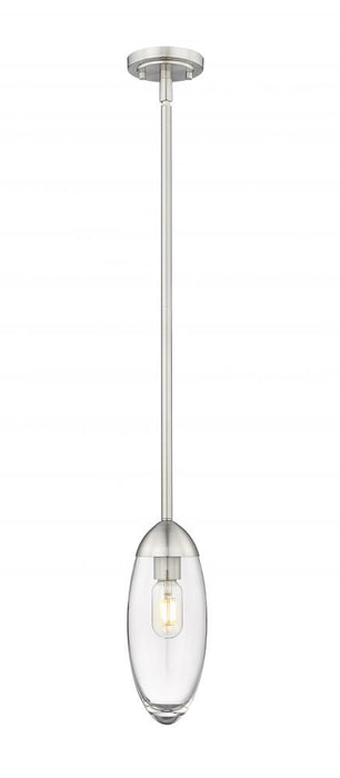 1 Light Pendant | 651P-ROD-BN