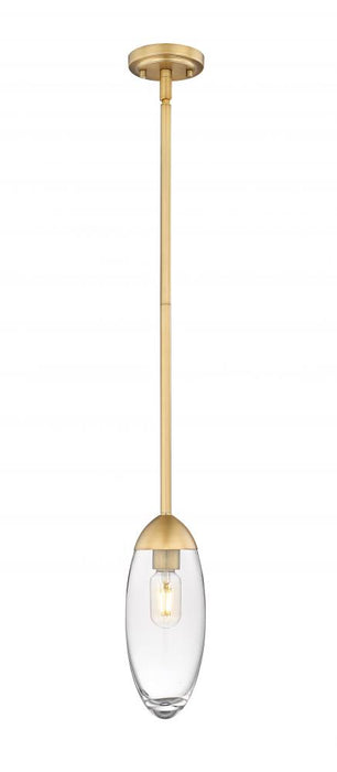 1 Light Pendant | 651P-ROD-RB