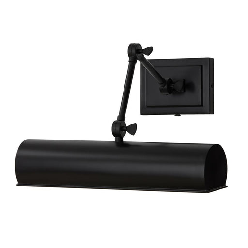 Adjustable Pivoting Picture Light Wall Sconce In Matte Black With Optional Plug-in And Cord Cover | 653711MB