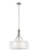 Generation Lighting Elmwood Park traditional 3-light indoor dimmable ceiling pendant hanging chandelier pendant light in