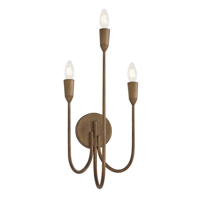3-light Candle Sconce In Mystic Bronze | 656831MZ