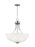 Generation Lighting Geary transitional 3-light LED indoor dimmable ceiling pendant hanging chandelier pendant light in b