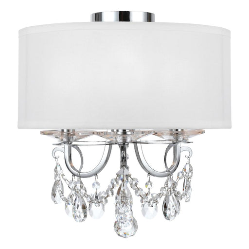 Othello 14'' Polished Chrome Semi Flush Mount | 6623-CH-CL-MWP_CEILING