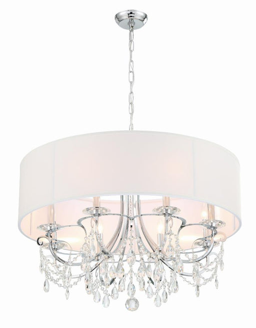 Crystorama Othello 8 Light Polished Chrome Chandelier