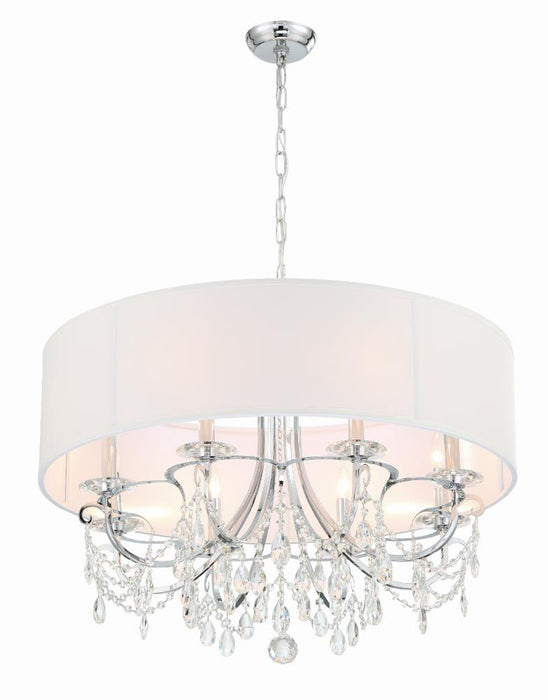 Crystorama Othello 8 Light Polished Chrome Chandelier