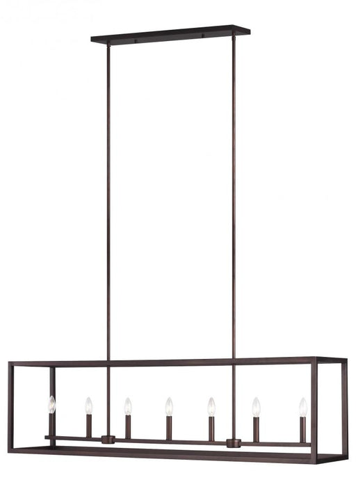 Generation Lighting Long Seven Light Island Pendant