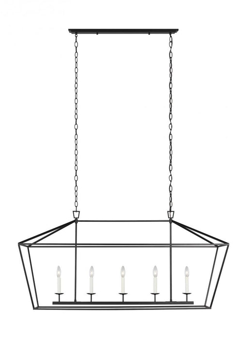 Dianna Five Light Medium Linear Chandelier | 6692605-112