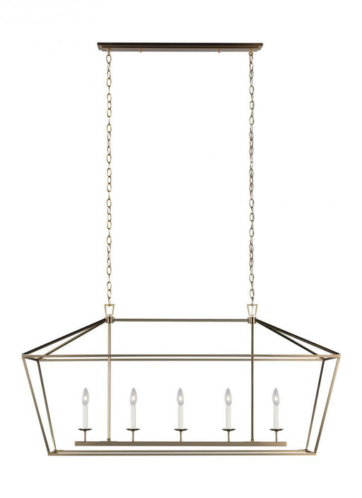 Dianna Five Light Medium Linear Chandelier | 6692605-848