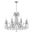 Crystorama Othello 8 Light Spectra Crystal Polished Chrome Chandelier