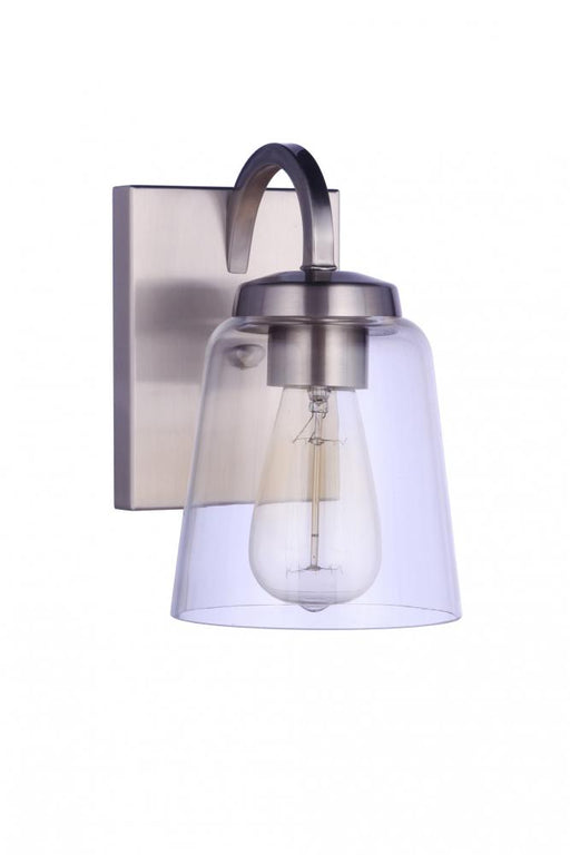 Craftmade Elsa 1 Light Wall Sconce in Brushed Polished Nickel