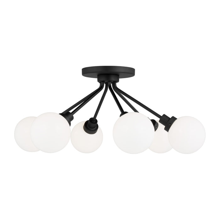 Generation Lighting Donovan Six Light Semi-Flush Mount