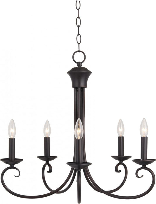 Maxim Loft-Single-Tier Chandelier