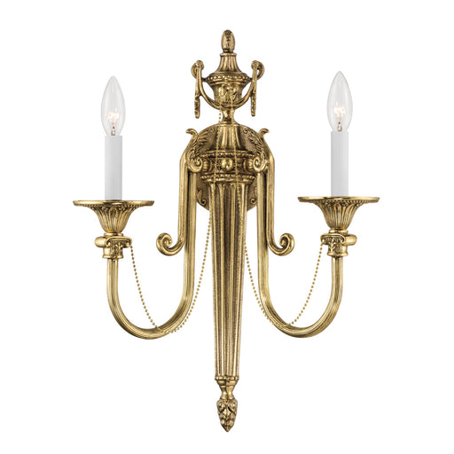 Langley 15'' Olde Brass Sconce | 7002-OB