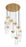 11 Light Chandelier | 7002P5-11R-RB