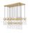 17 Light Linear Chandelier | 7002P5-17L-RB