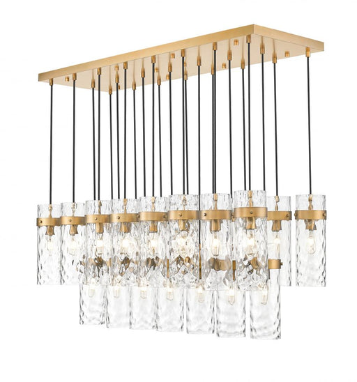 23 Light Linear Chandelier | 7002P5-23L-RB