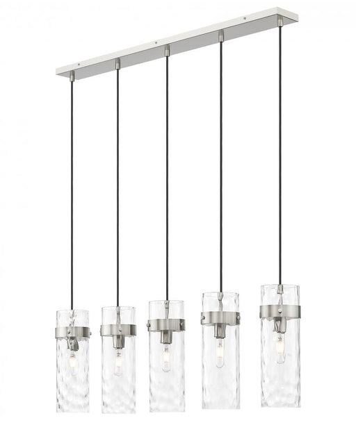 5 Light Linear Chandelier | 7002P5-5L-BN