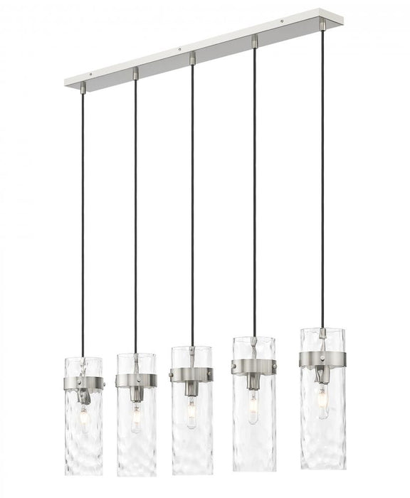 5 Light Linear Chandelier | 7002P5-5L-BN