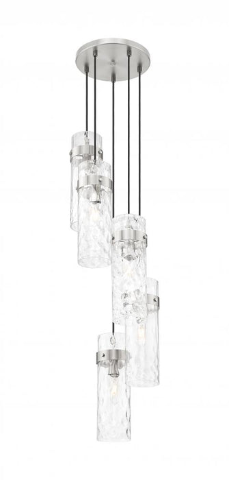5 Light Chandelier | 7002P5-5R-BN