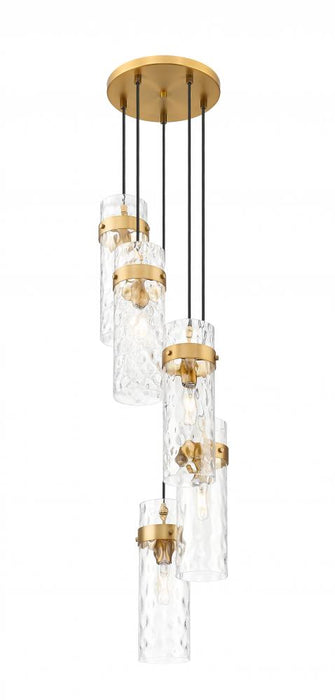 5 Light Chandelier | 7002P5-5R-RB