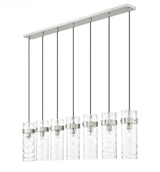 7 Light Linear Chandelier | 7002P5-7L-BN