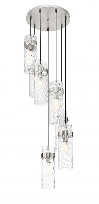 7 Light Chandelier | 7002P5-7R-BN